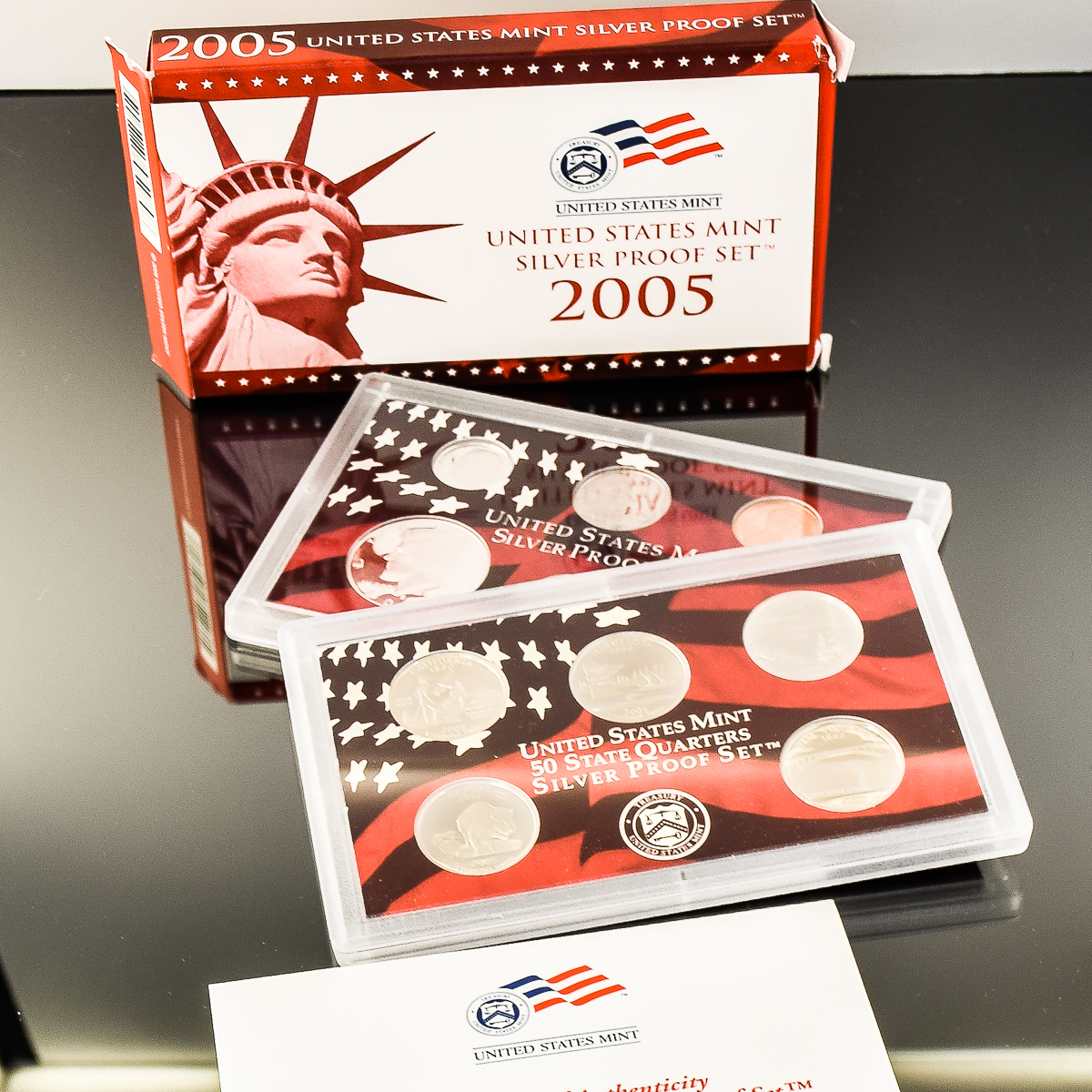 2005 US Mint Silver Proof Set