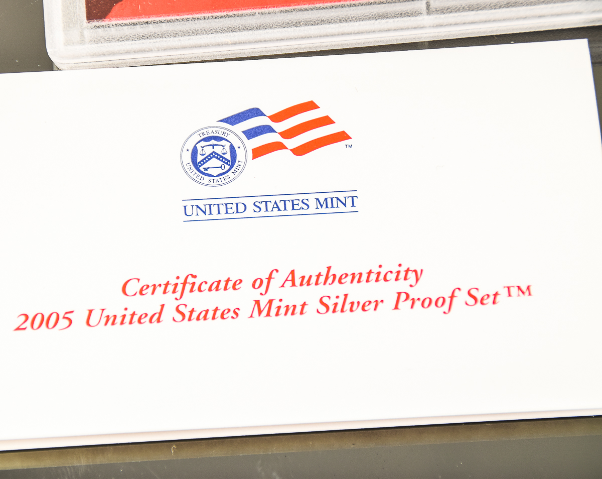 2005 US Mint Silver Proof Set