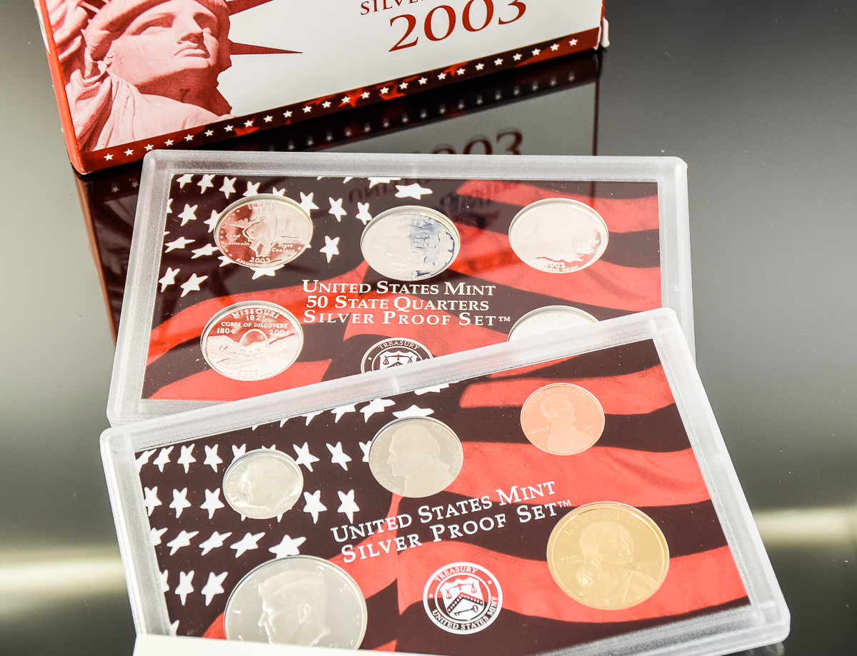 2003 US Mint Silver Proof Set