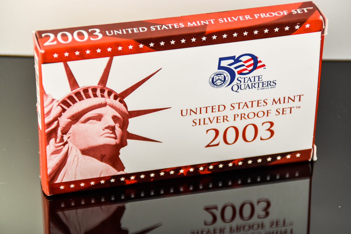 2003 US Mint Silver Proof Set