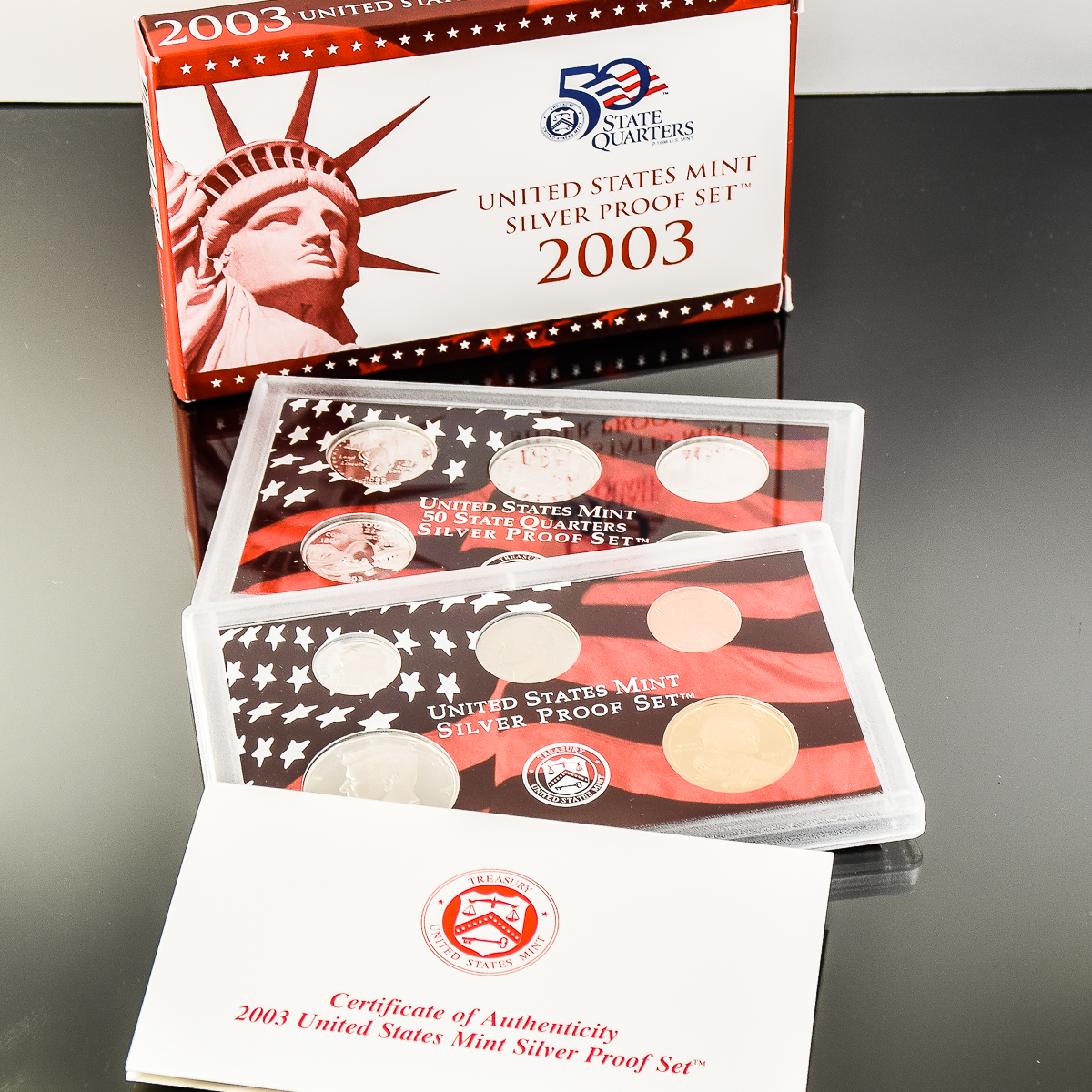 2003 US Mint Silver Proof Set