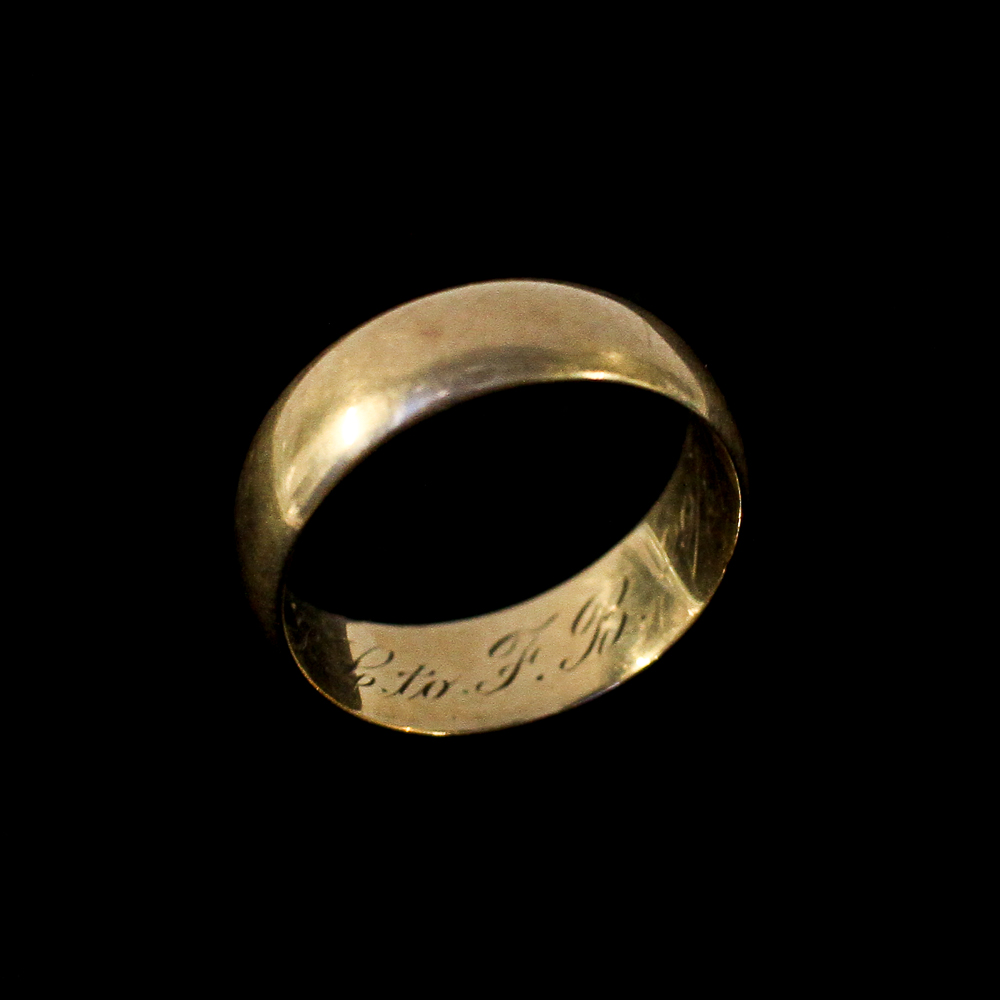 14K Gold Band Ring