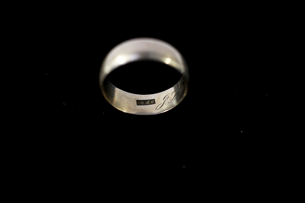 14K Gold Band Ring