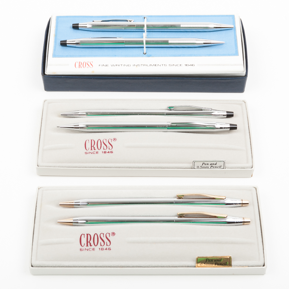 Collection of Cross Pen and Pencil Sets