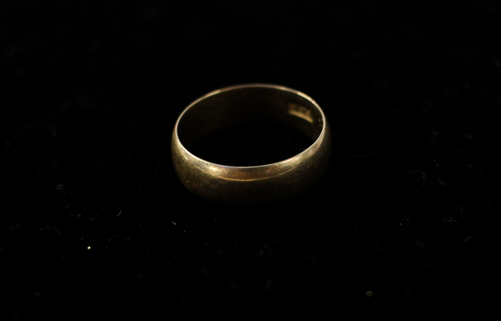 14K Gold Band Ring