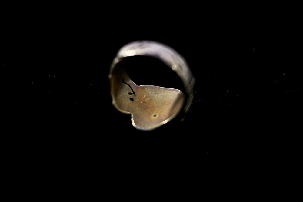 14K Gold Signet Ring
