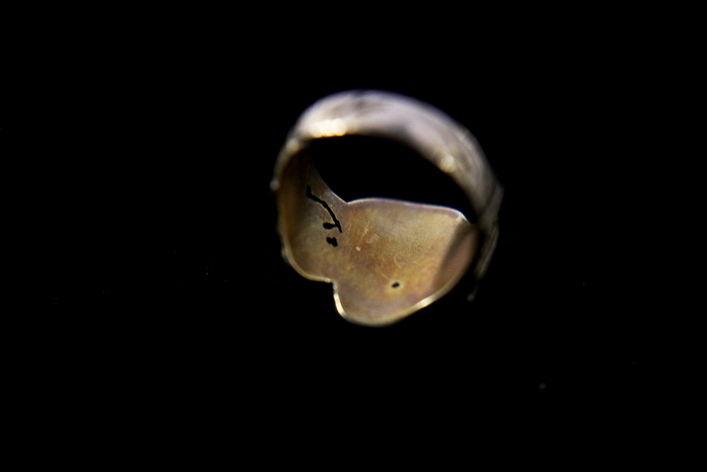 14K Gold Signet Ring