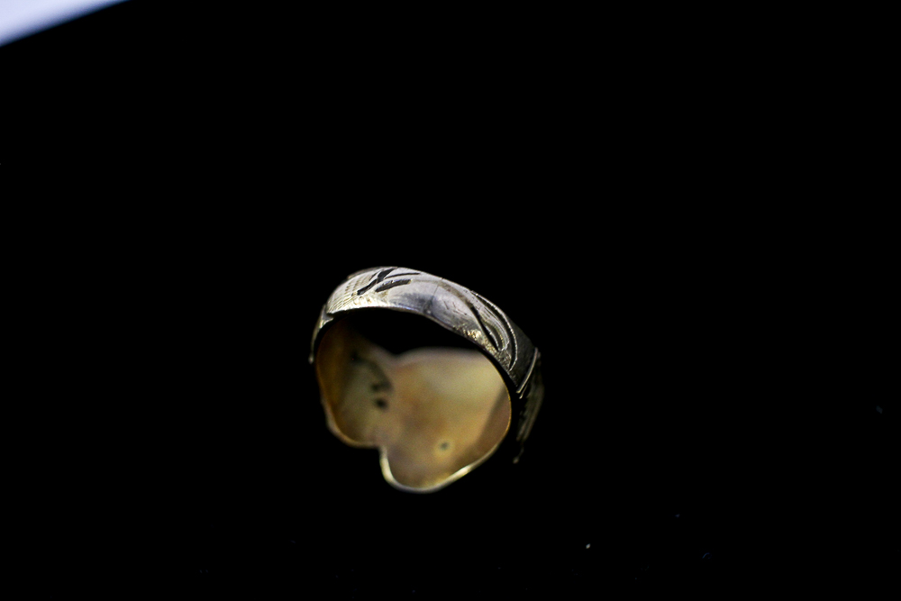 14K Gold Signet Ring