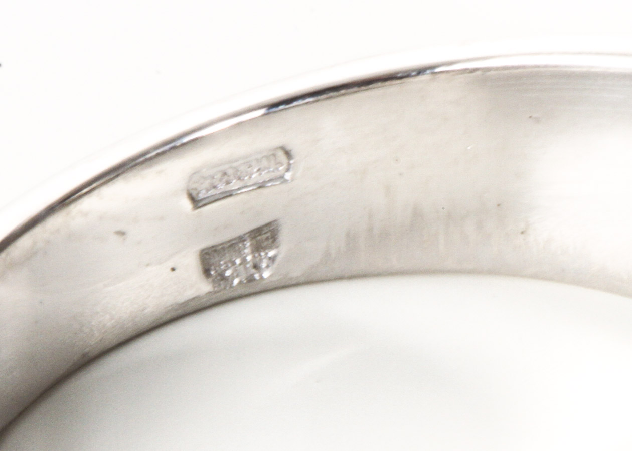 Bvlgari Parentesi 18K White Gold Ring