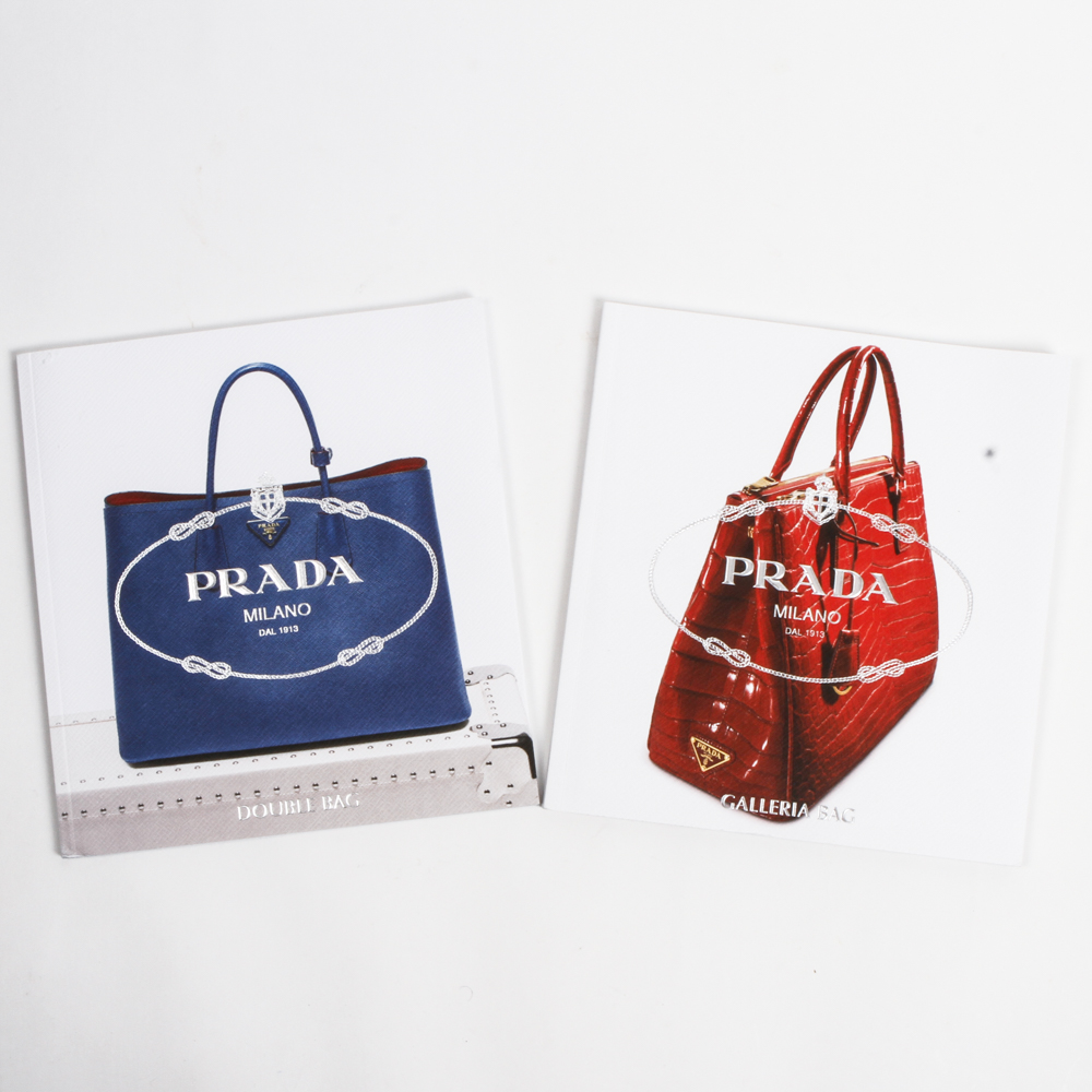 Prada "Double Bag" and "Galleria Bag" Books