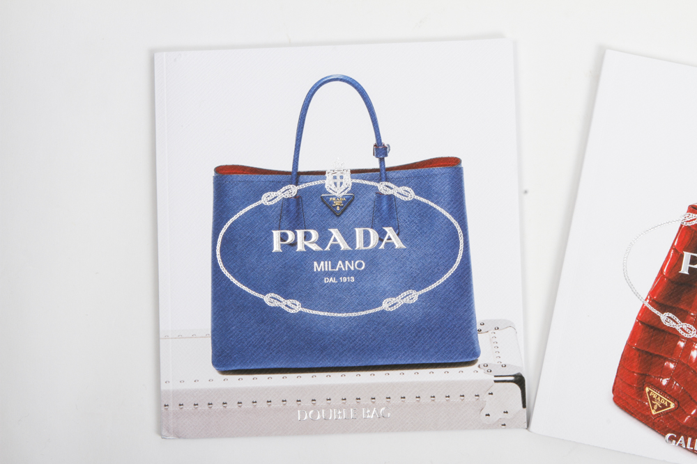 Prada "Double Bag" and "Galleria Bag" Books