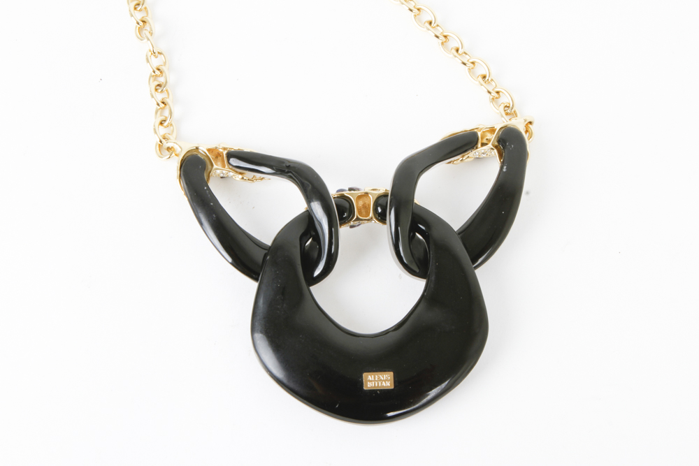Alexis Bittar Designer Costume Necklace