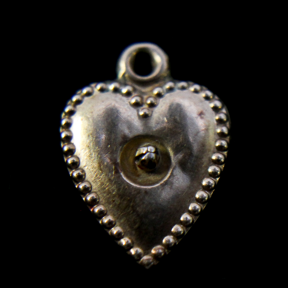 Vintage 14K Gold Heart-Shaped Charm/Pendant