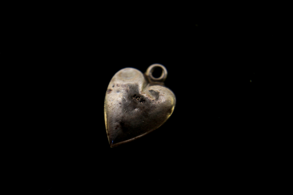 Vintage 14K Gold Heart-Shaped Charm/Pendant