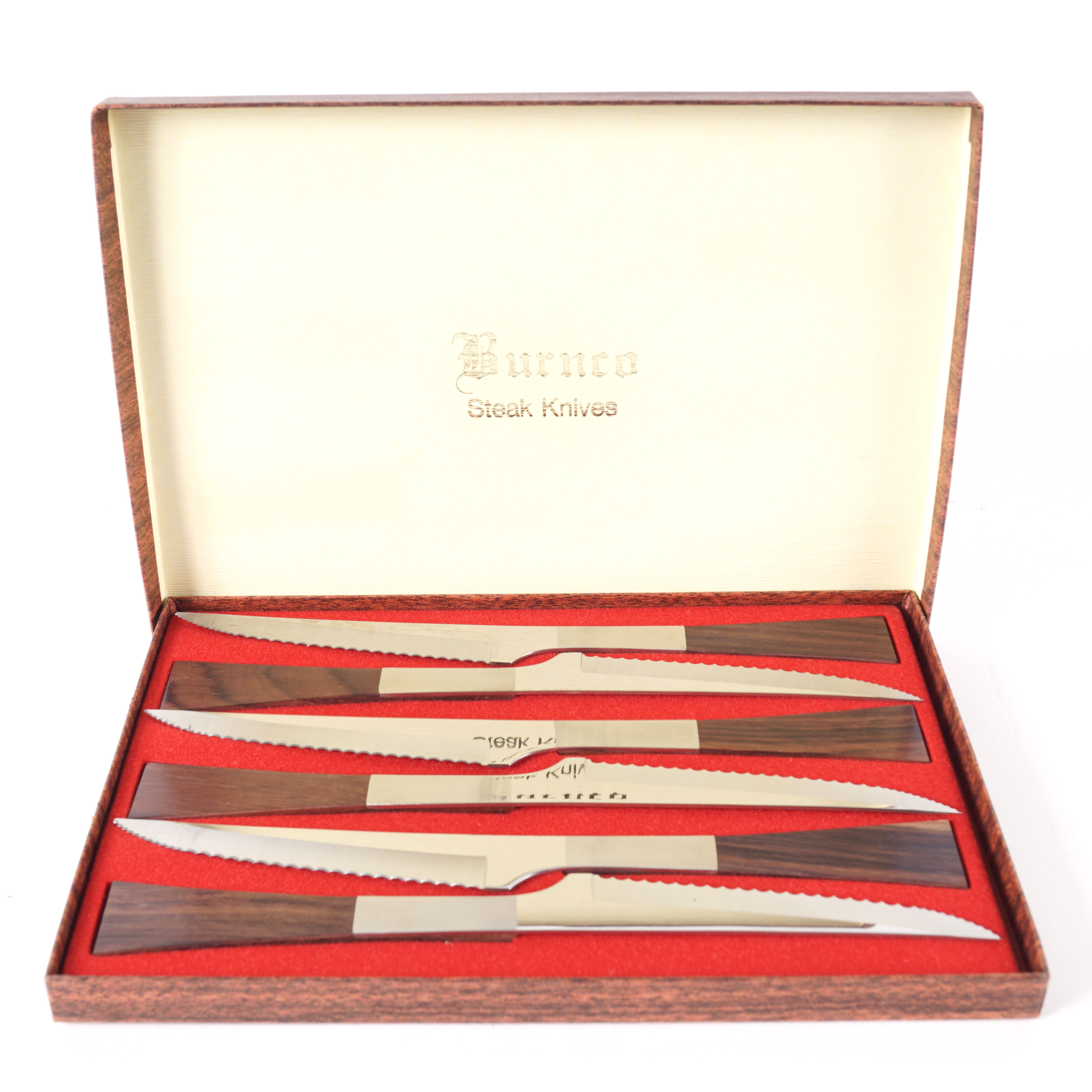 Set of Burnco Steak Knives