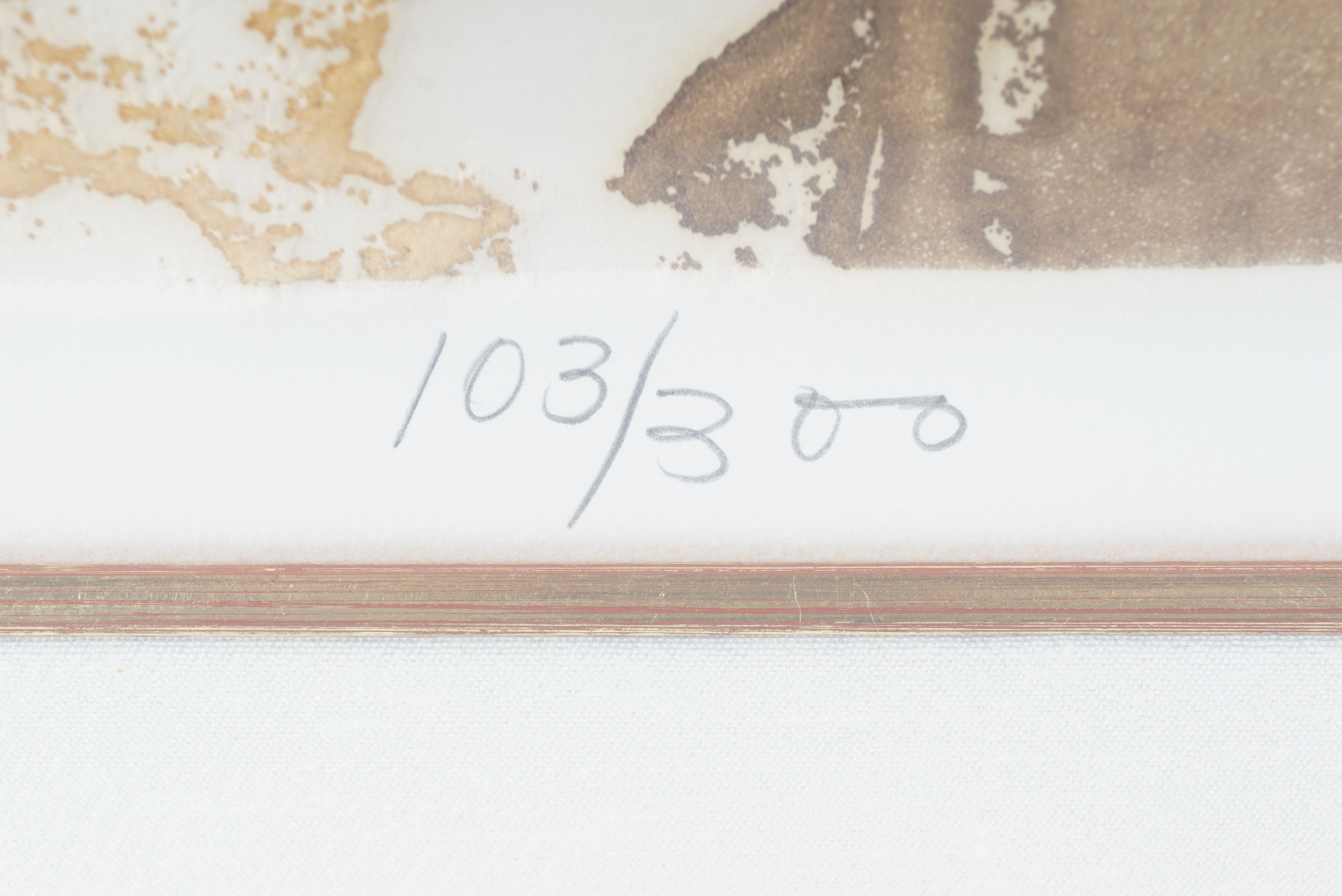 P. Crane Limited Edition Aquatint "Hokkaido I"