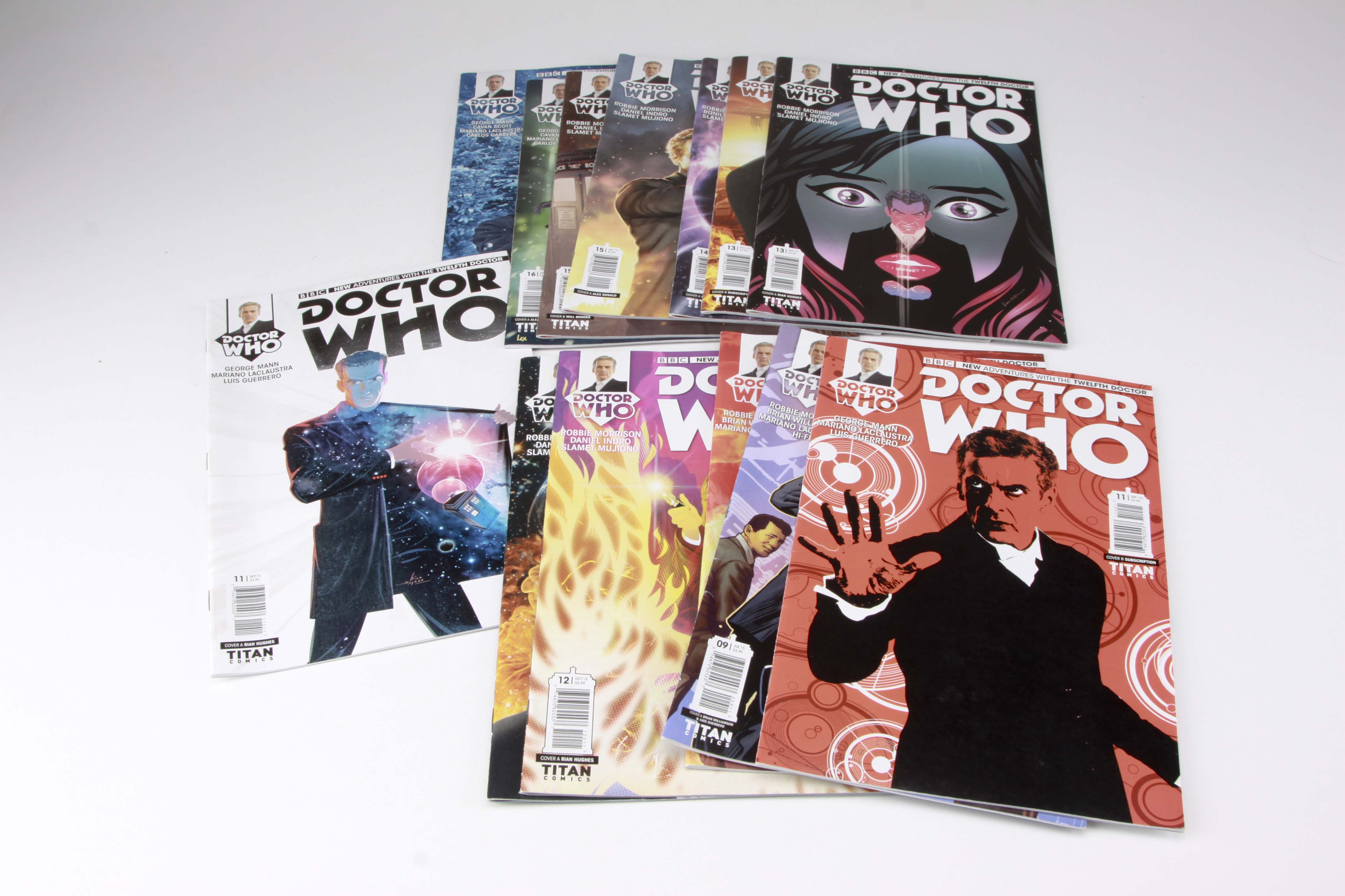 "Doctor Who" Twelfth Doctor Comics with Alternative Covers and Art Print