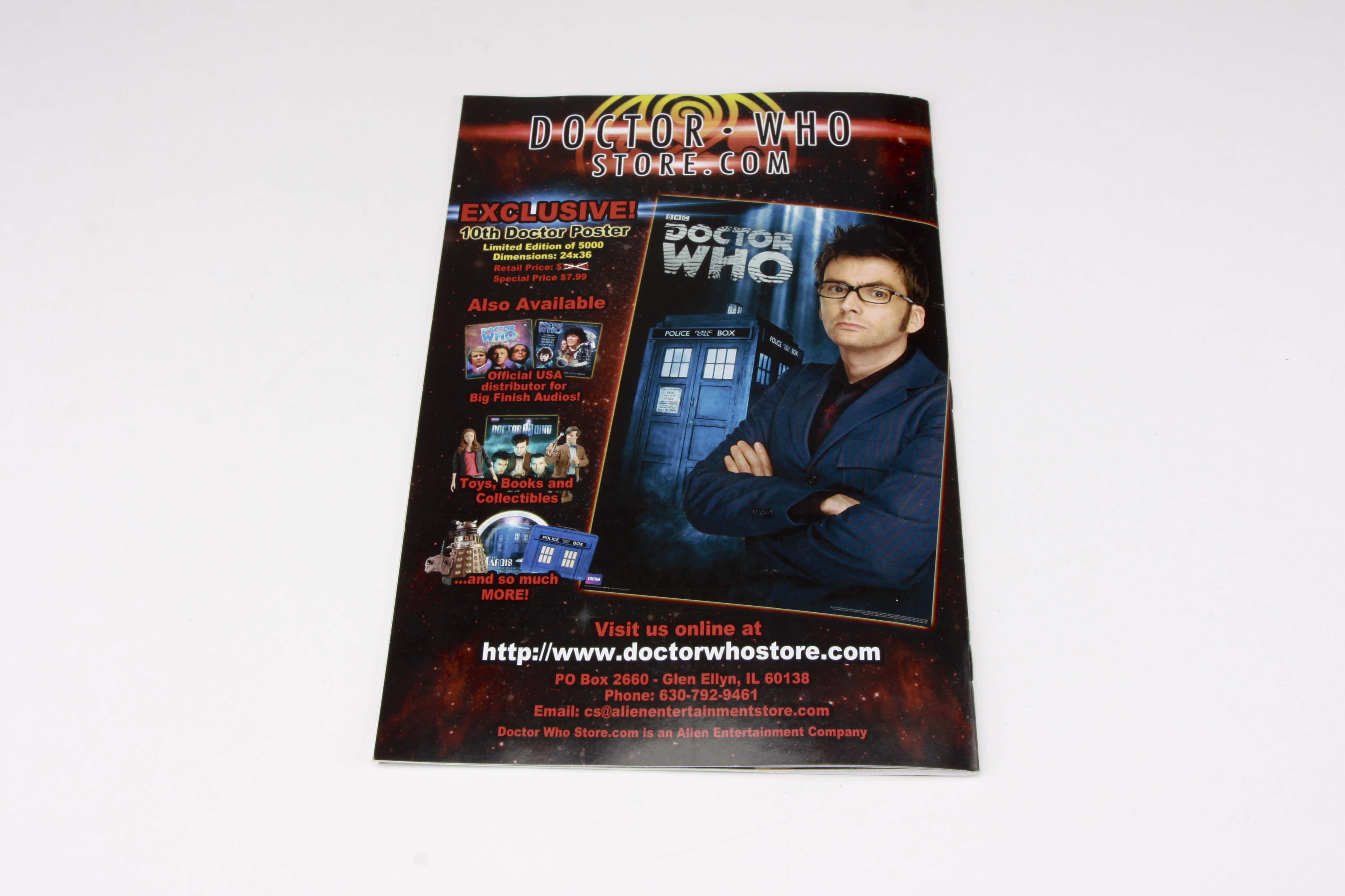 "Doctor Who" Twelfth Doctor Comics with Alternative Covers and Art Print