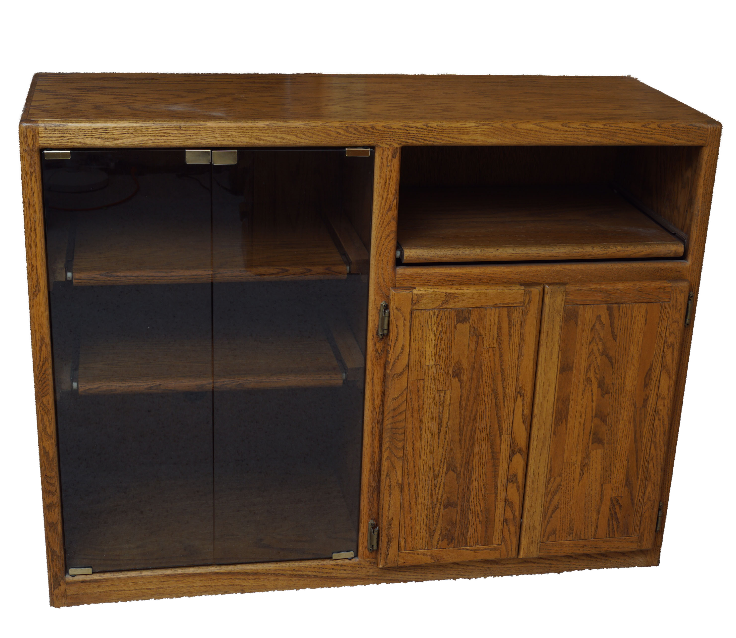 Television Cabinet And Small Rolling Cabinet