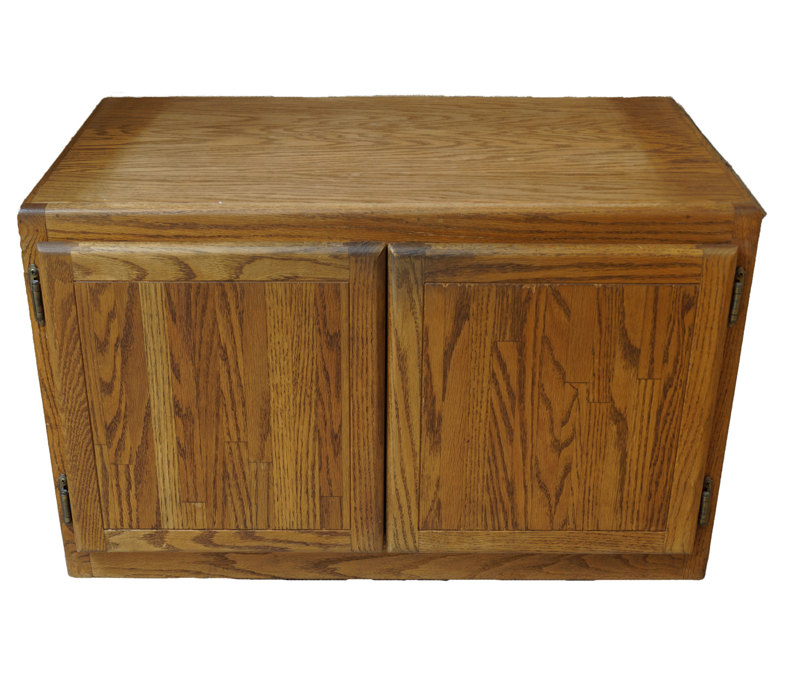 Television Cabinet And Small Rolling Cabinet