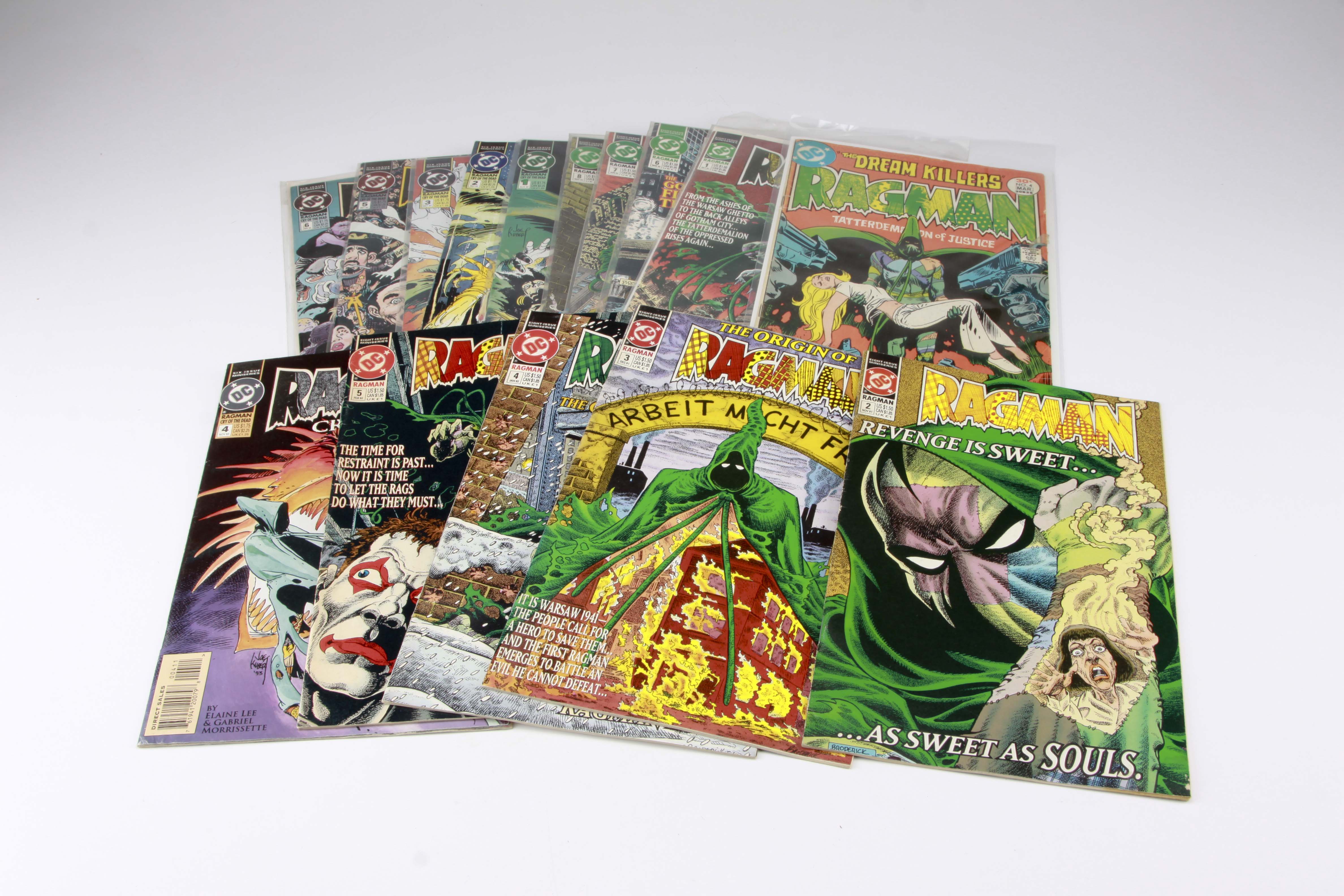 "Ragman" Complete Comic Series and 1st Series Issue
