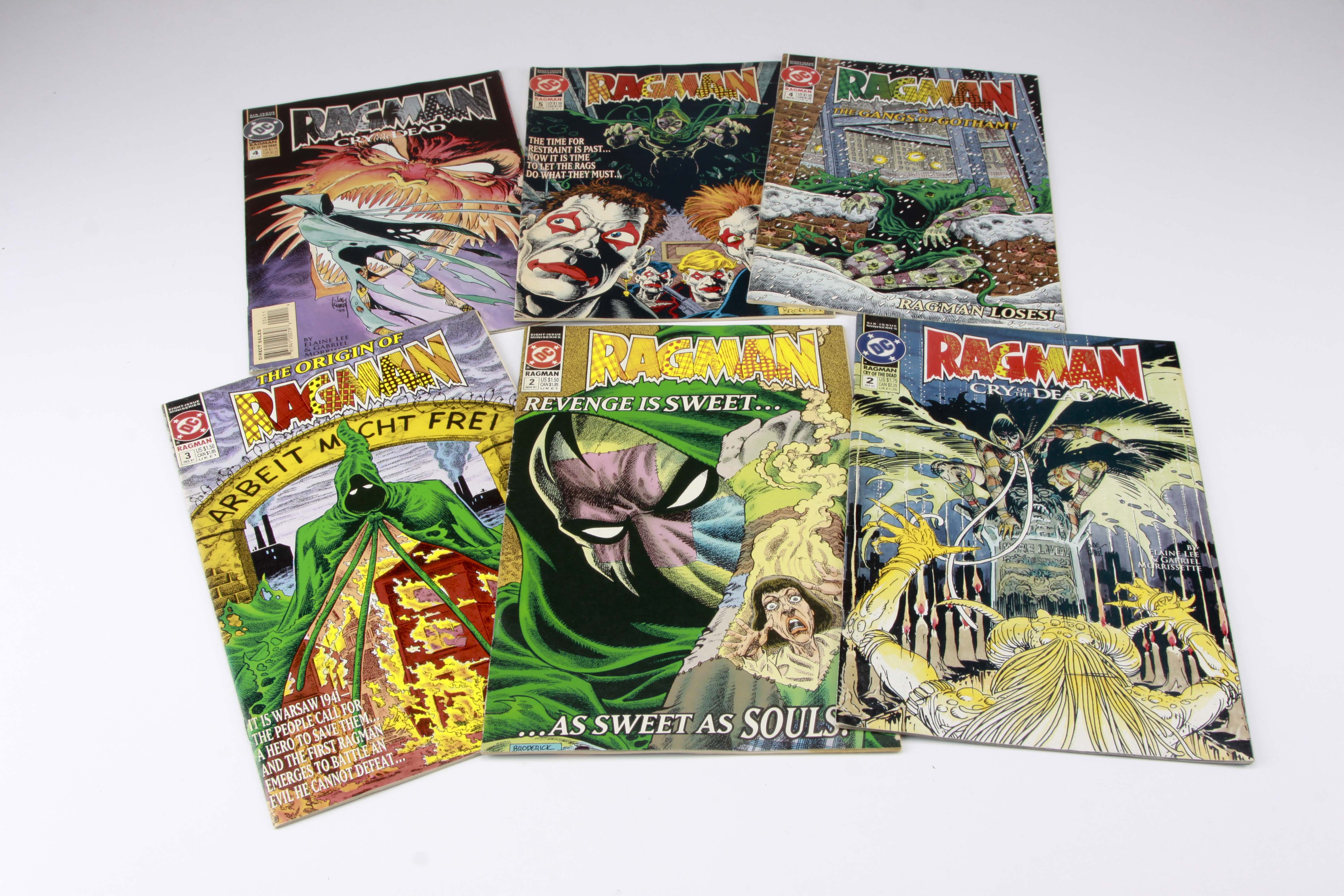 "Ragman" Complete Comic Series and 1st Series Issue