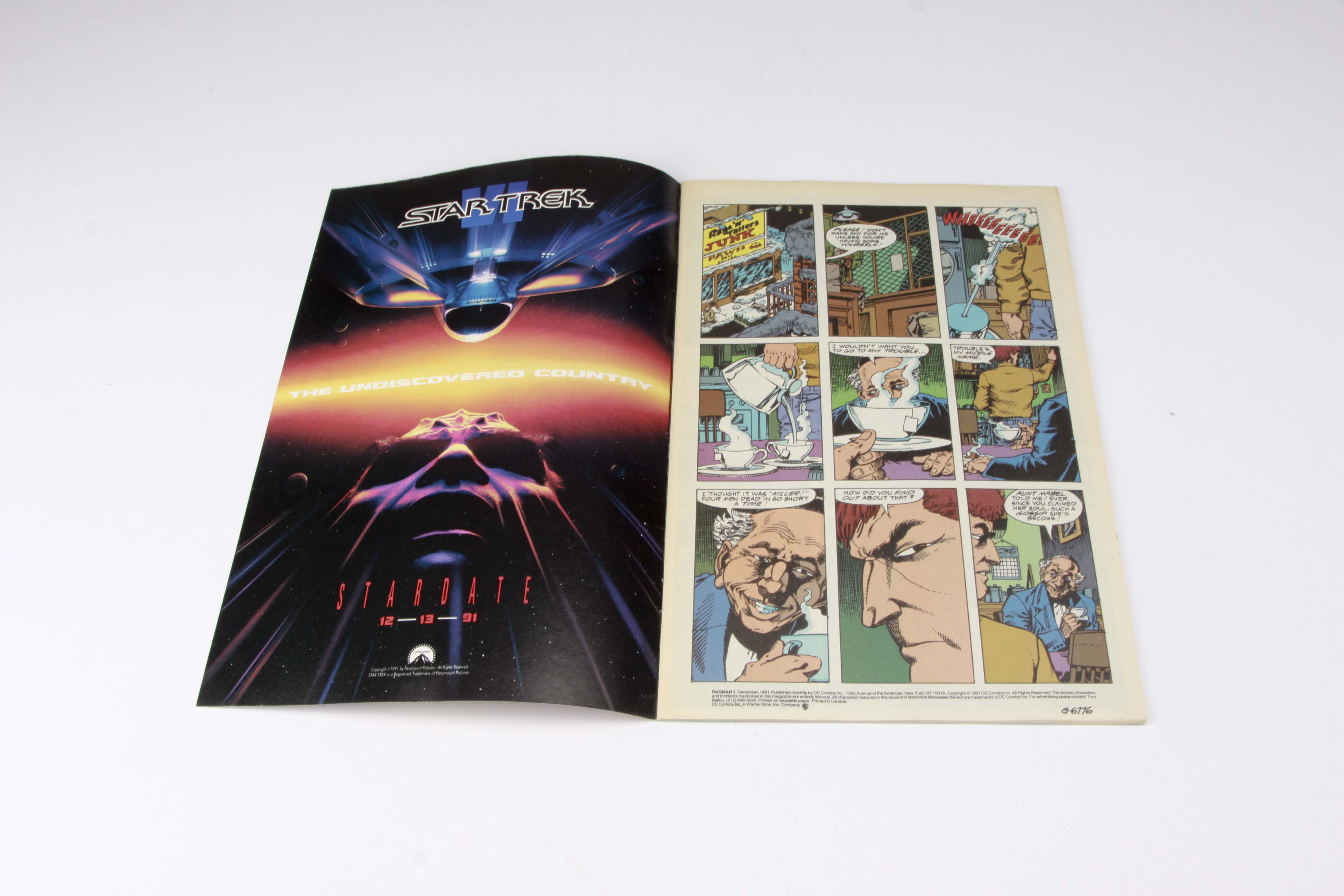 "Ragman" Complete Comic Series and 1st Series Issue