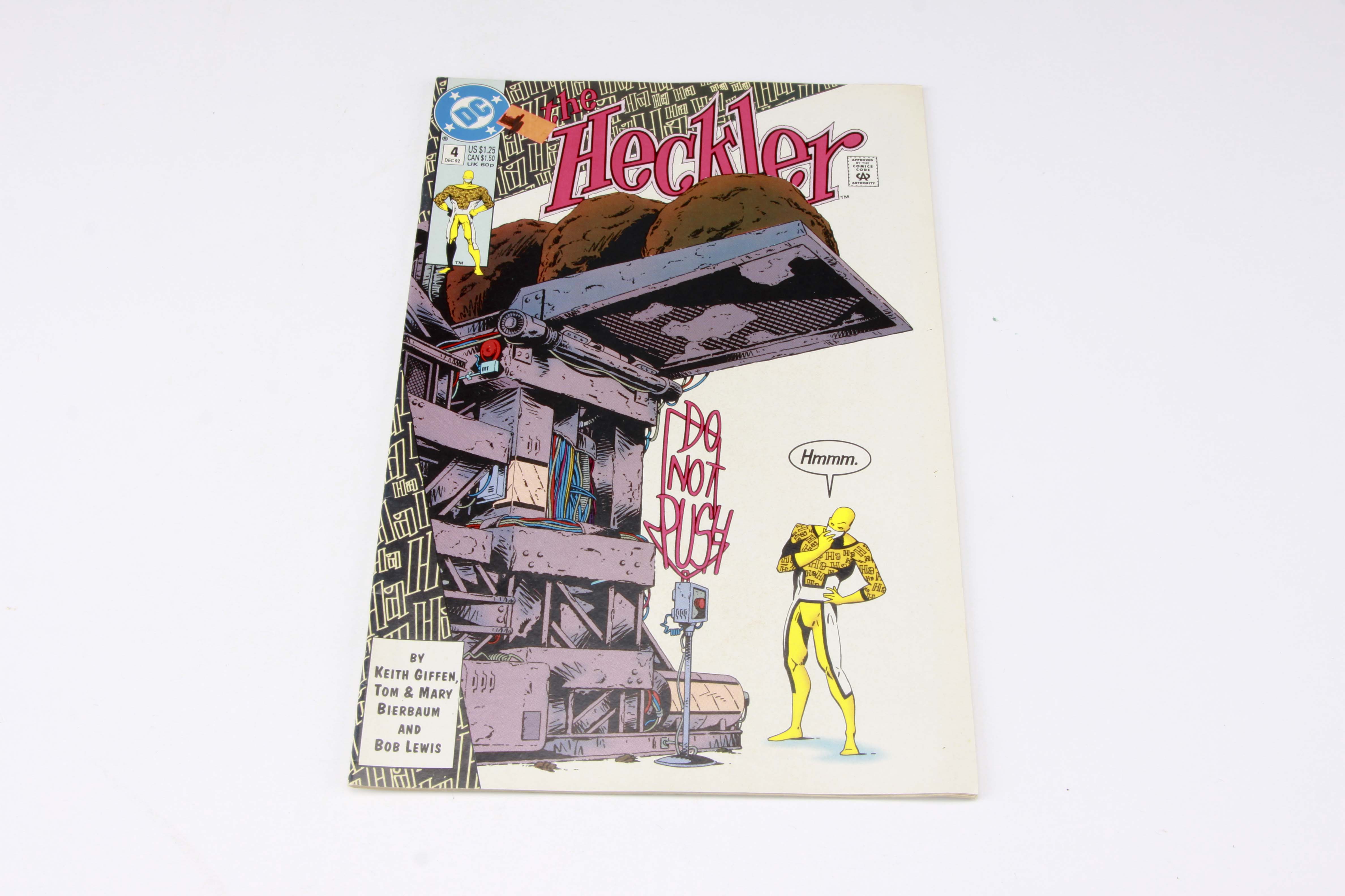 "Plastic Man" and "The Heckler" Comics