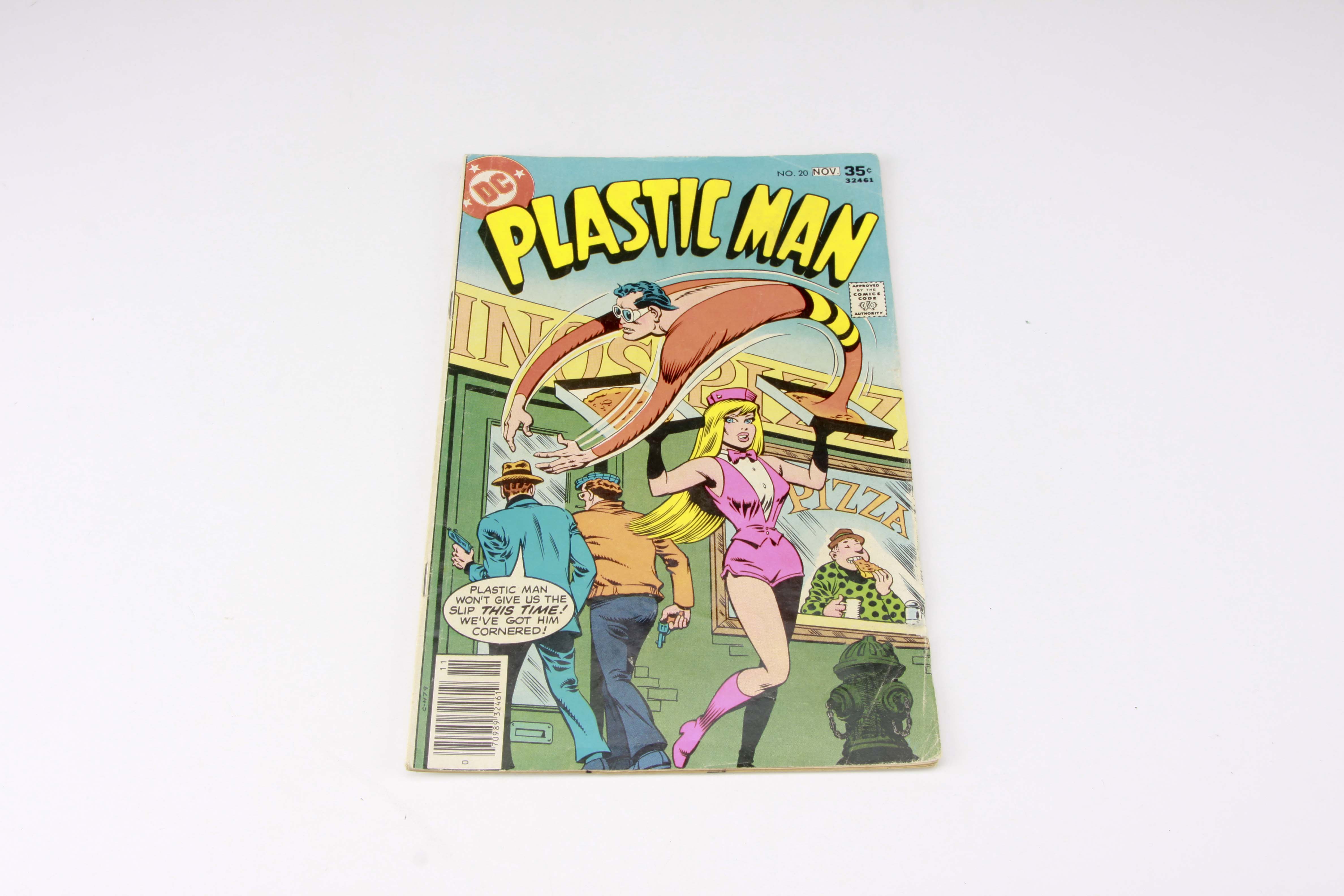 "Plastic Man" and "The Heckler" Comics