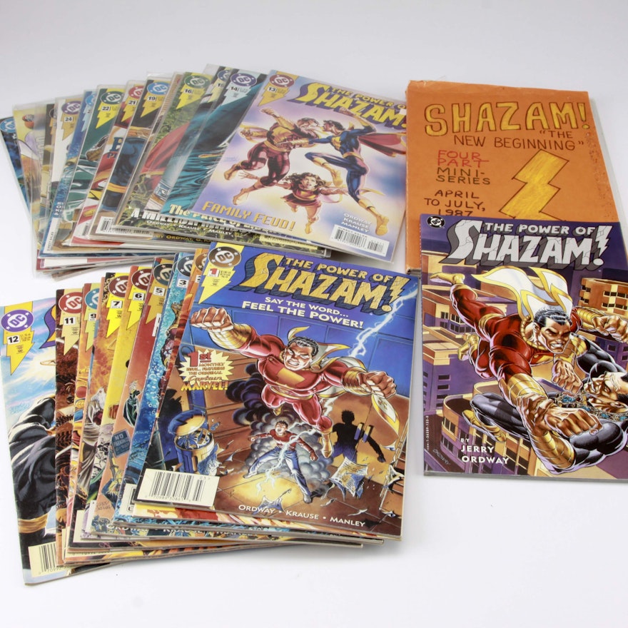 “Shazam! A New Beginning” and “The Power of Shazam!”Comics and Graphic Novel