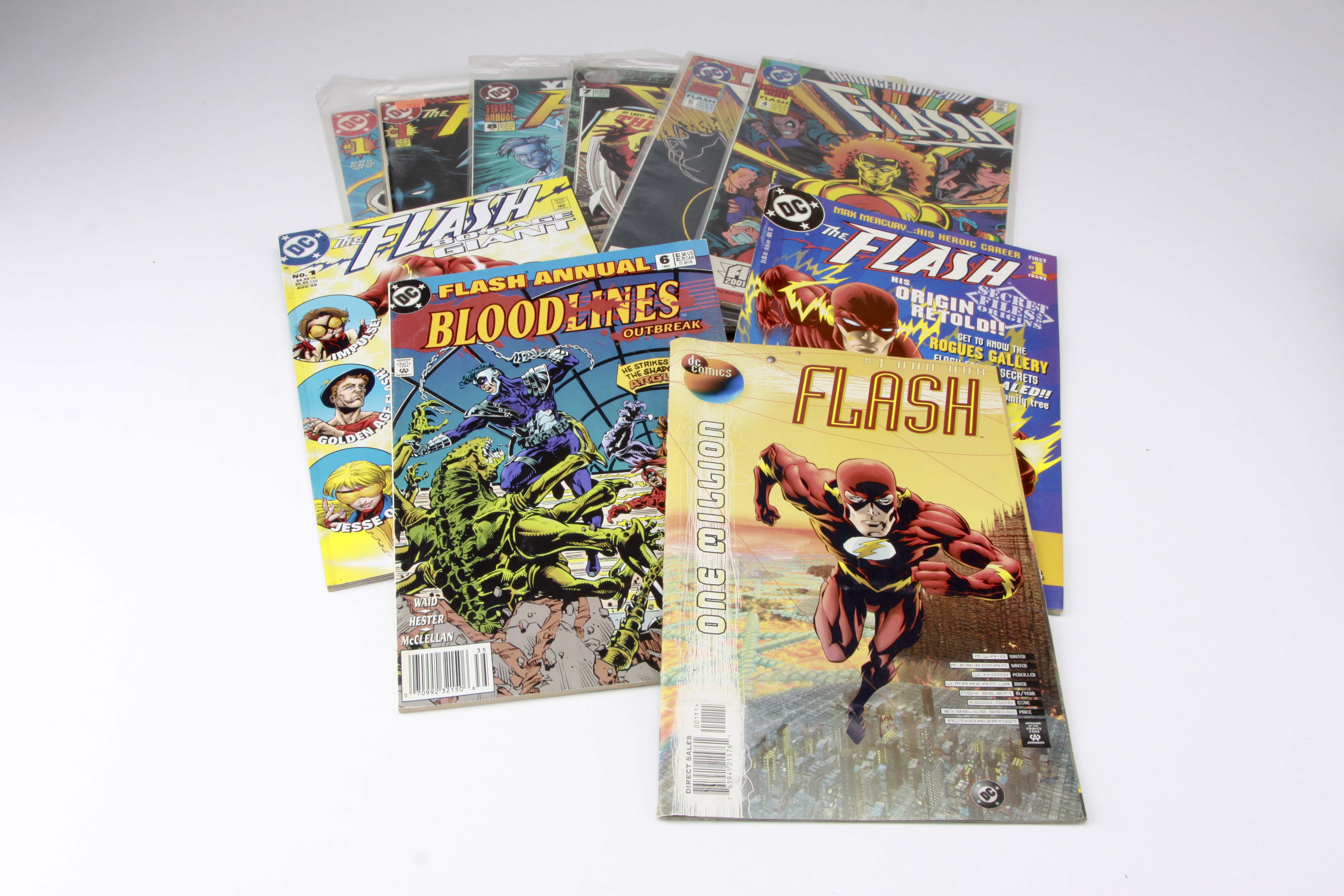Modern “The Batman Chronicles” and Flash Comics