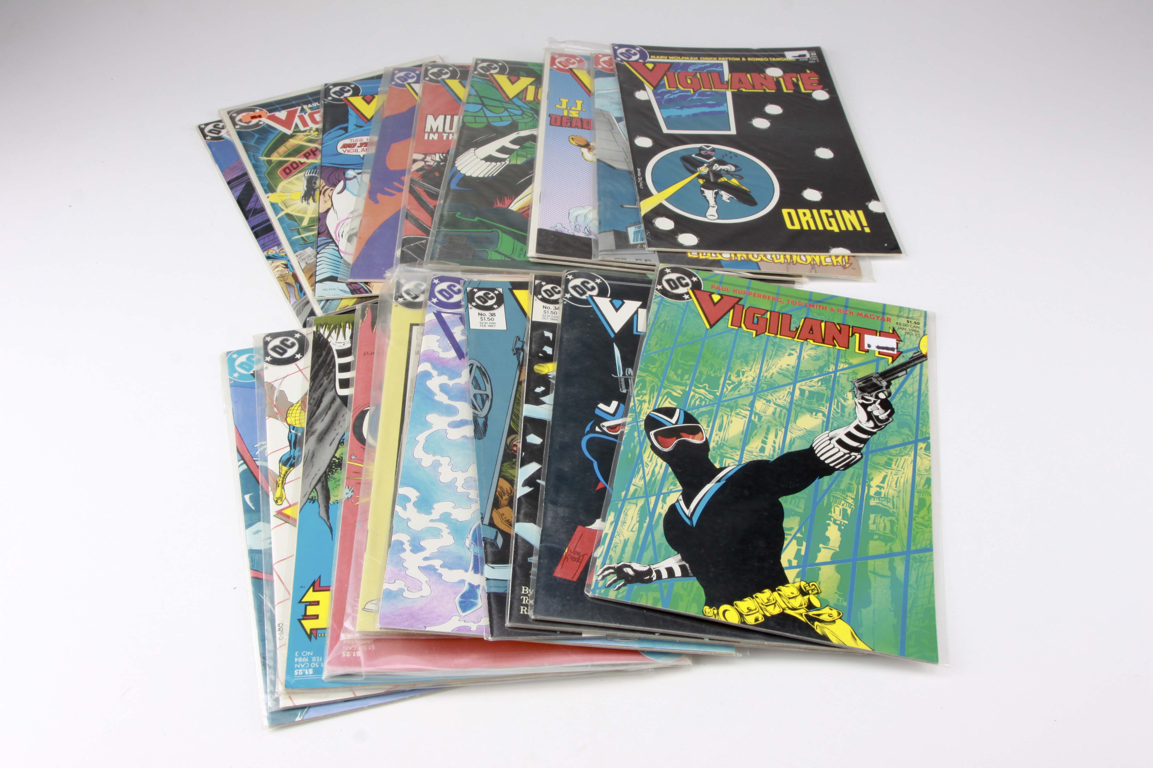 Collection of Vigilante Comics