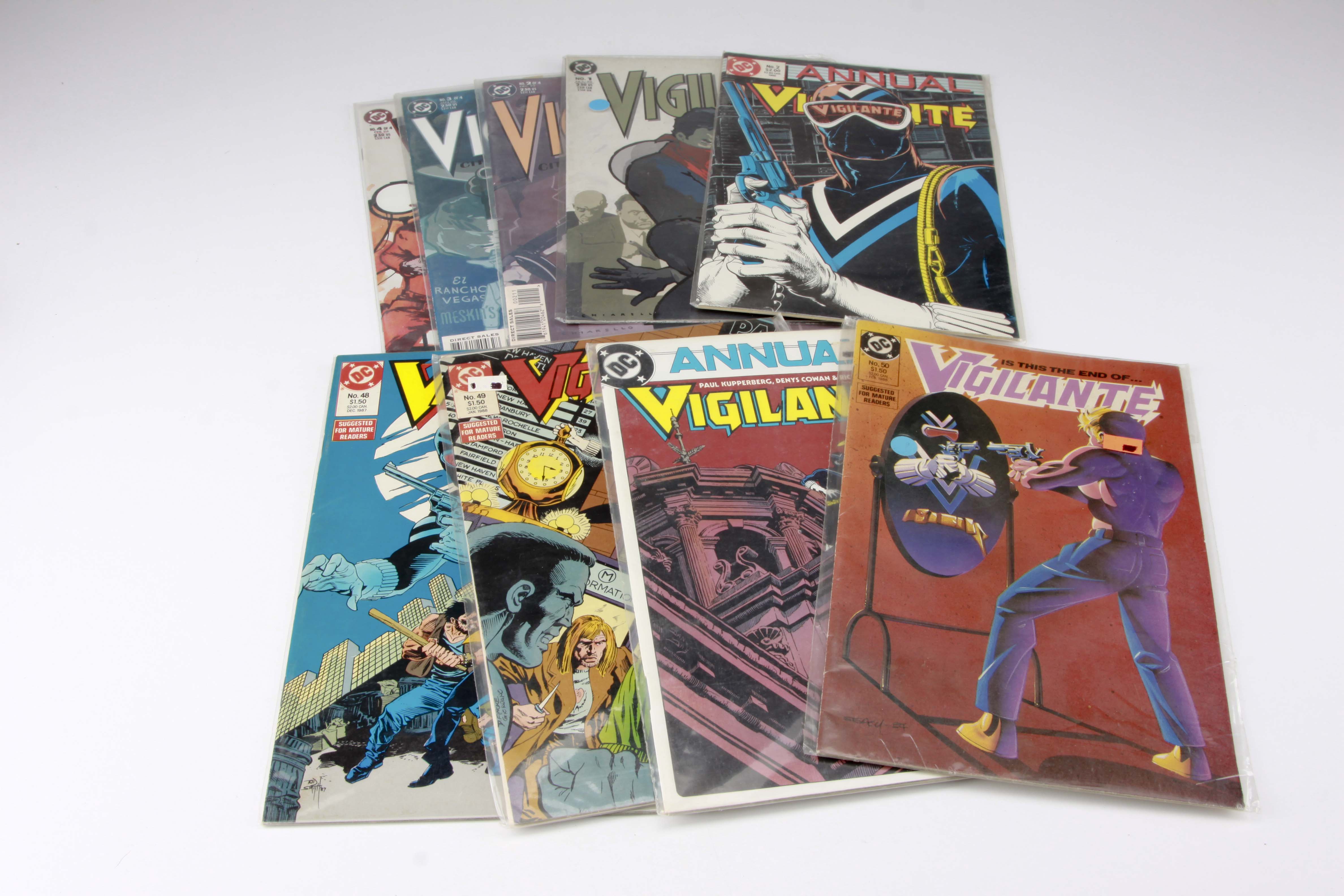 Collection of Vigilante Comics