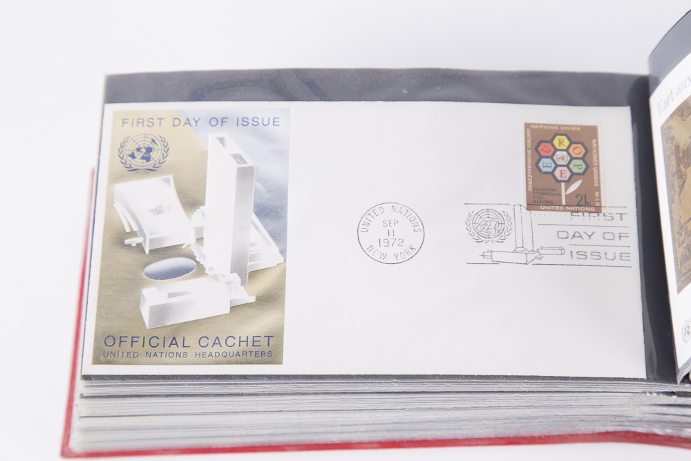 United Nations Postal Stamps including First Day Covers