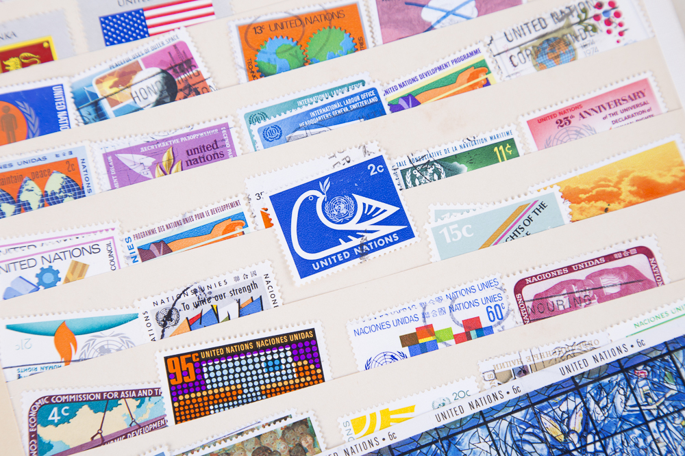 United Nations Postal Stamps including First Day Covers