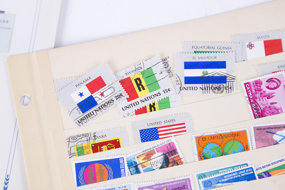 United Nations Postal Stamps including First Day Covers