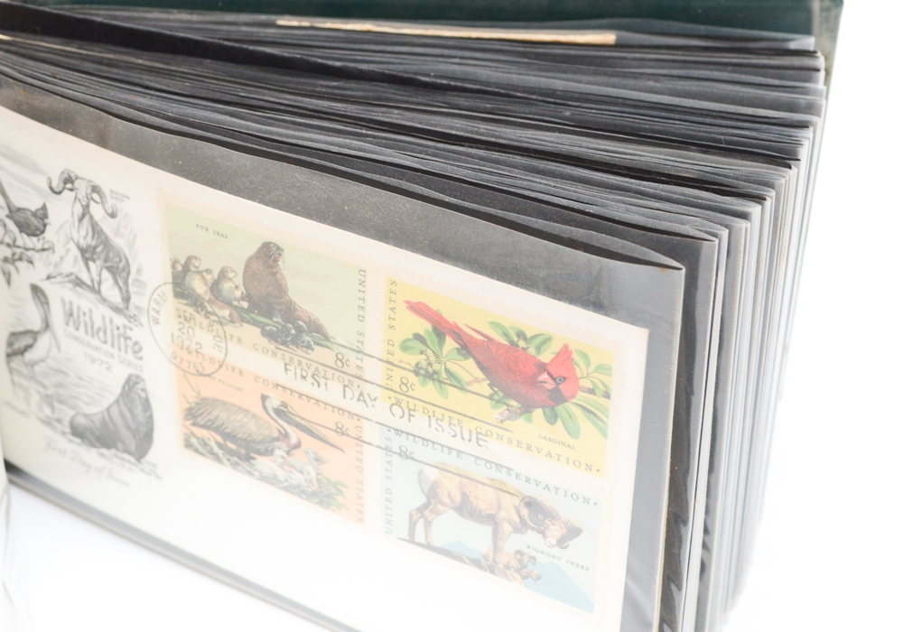 Collection of American Stamps and First Day Covers