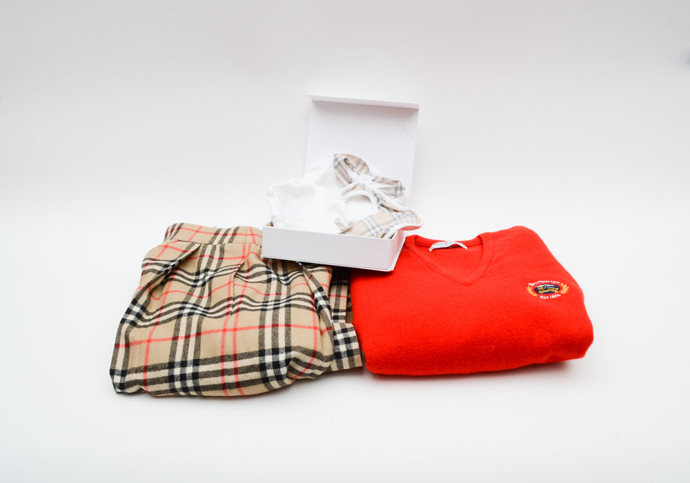 Assortment of Burberry Clothing