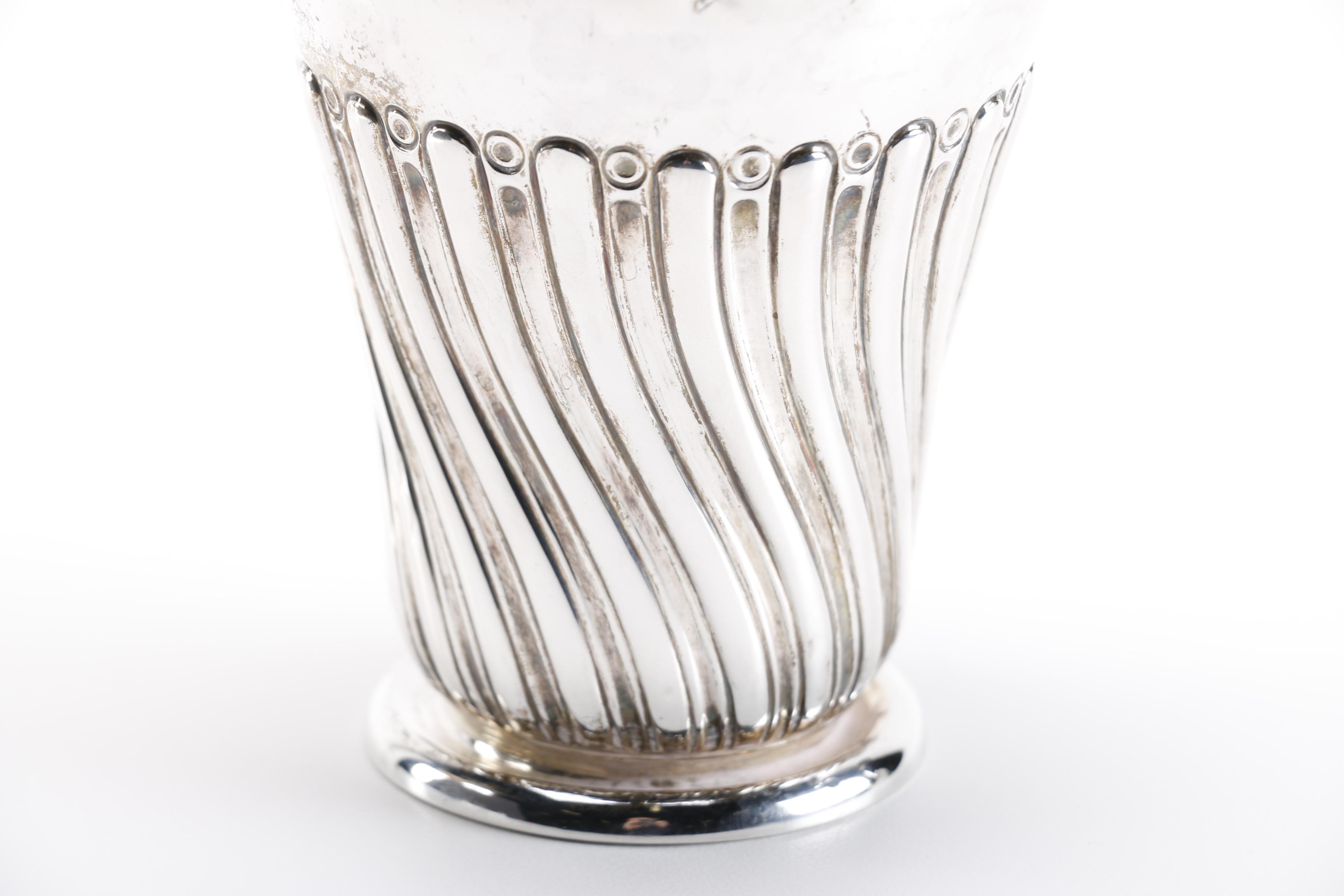 Atkin Bros Sterling Silver Victorian Shaker