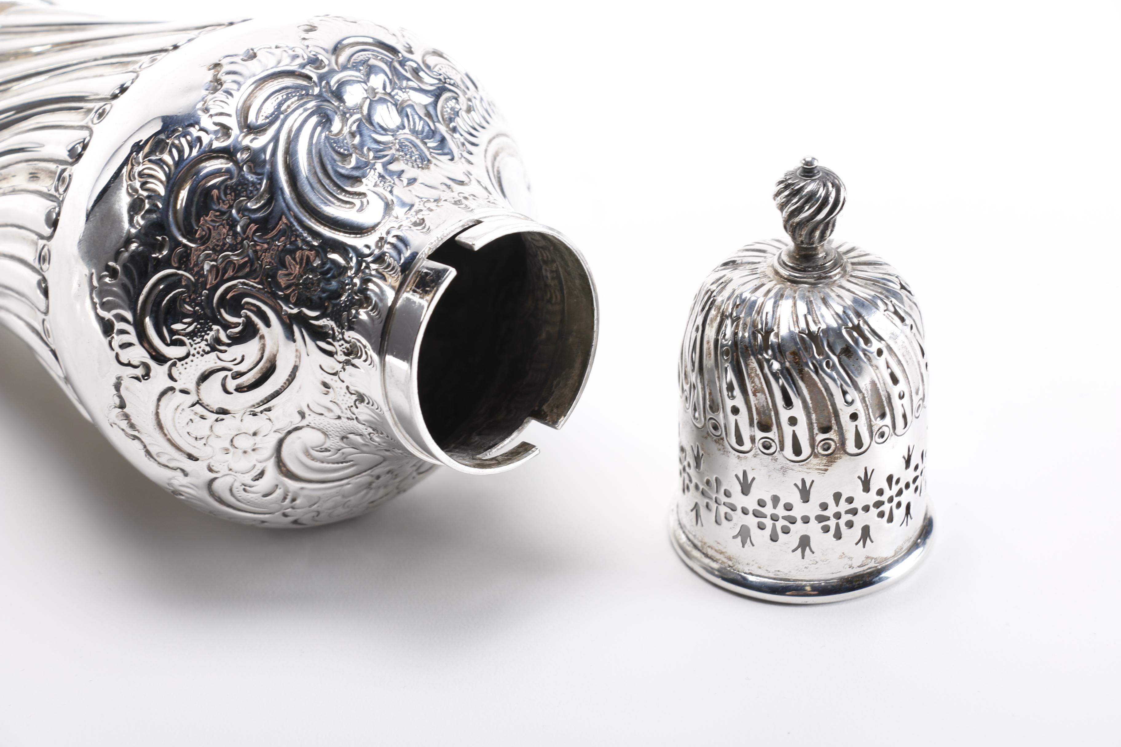 Atkin Bros Sterling Silver Victorian Shaker
