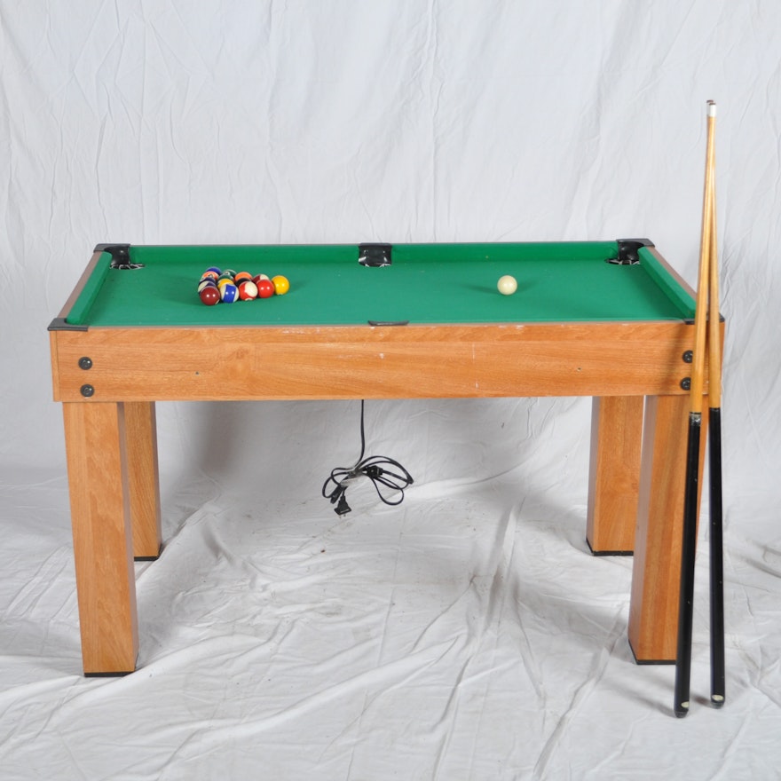 Miniature Pool Table with Game Accessories
