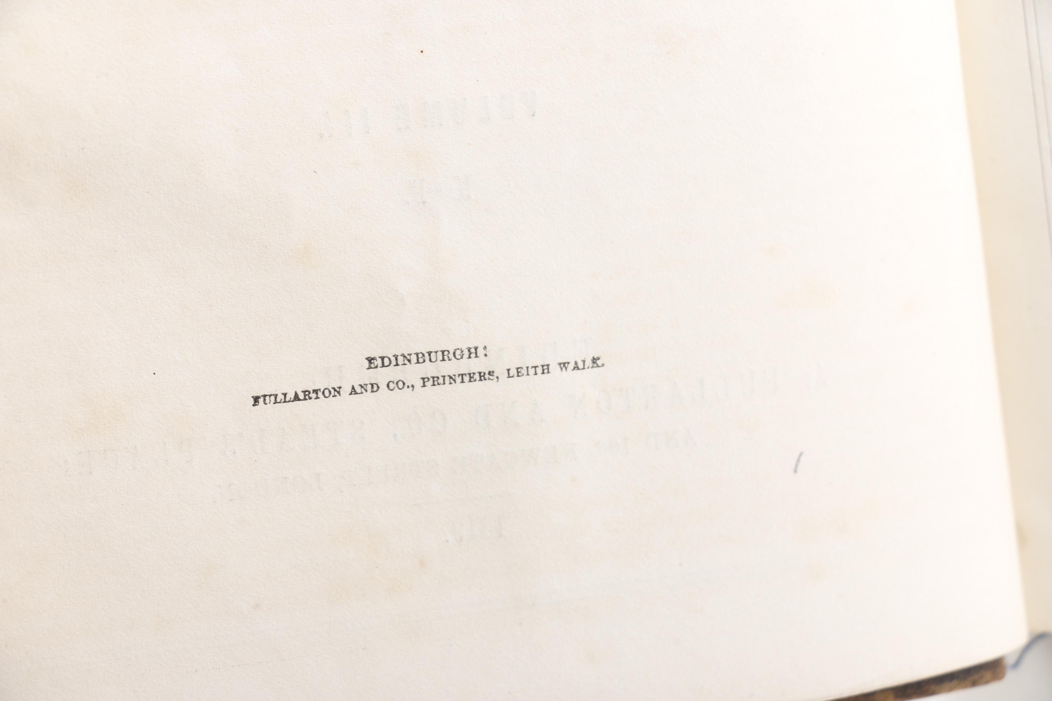 Collection of Four Antique Books