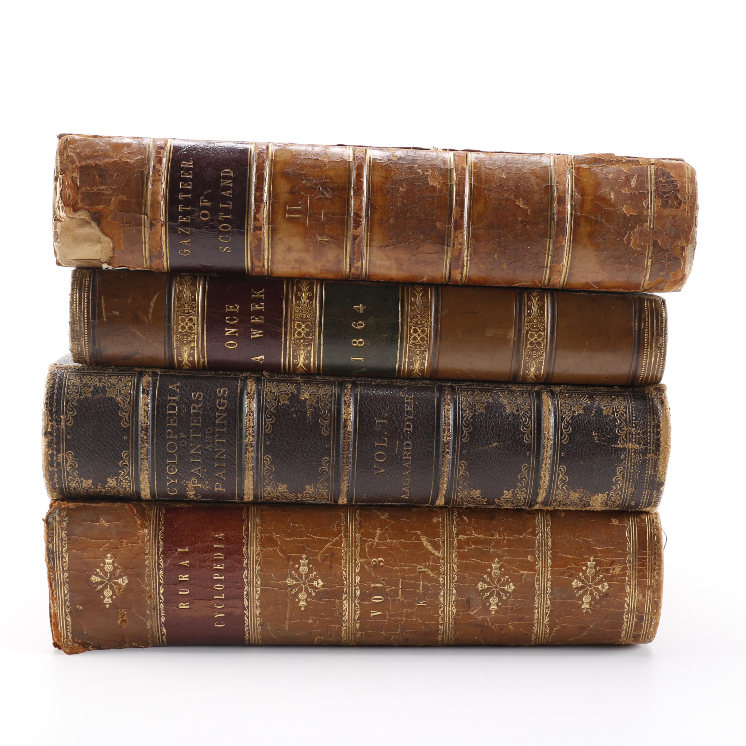 Collection of Four Antique Books