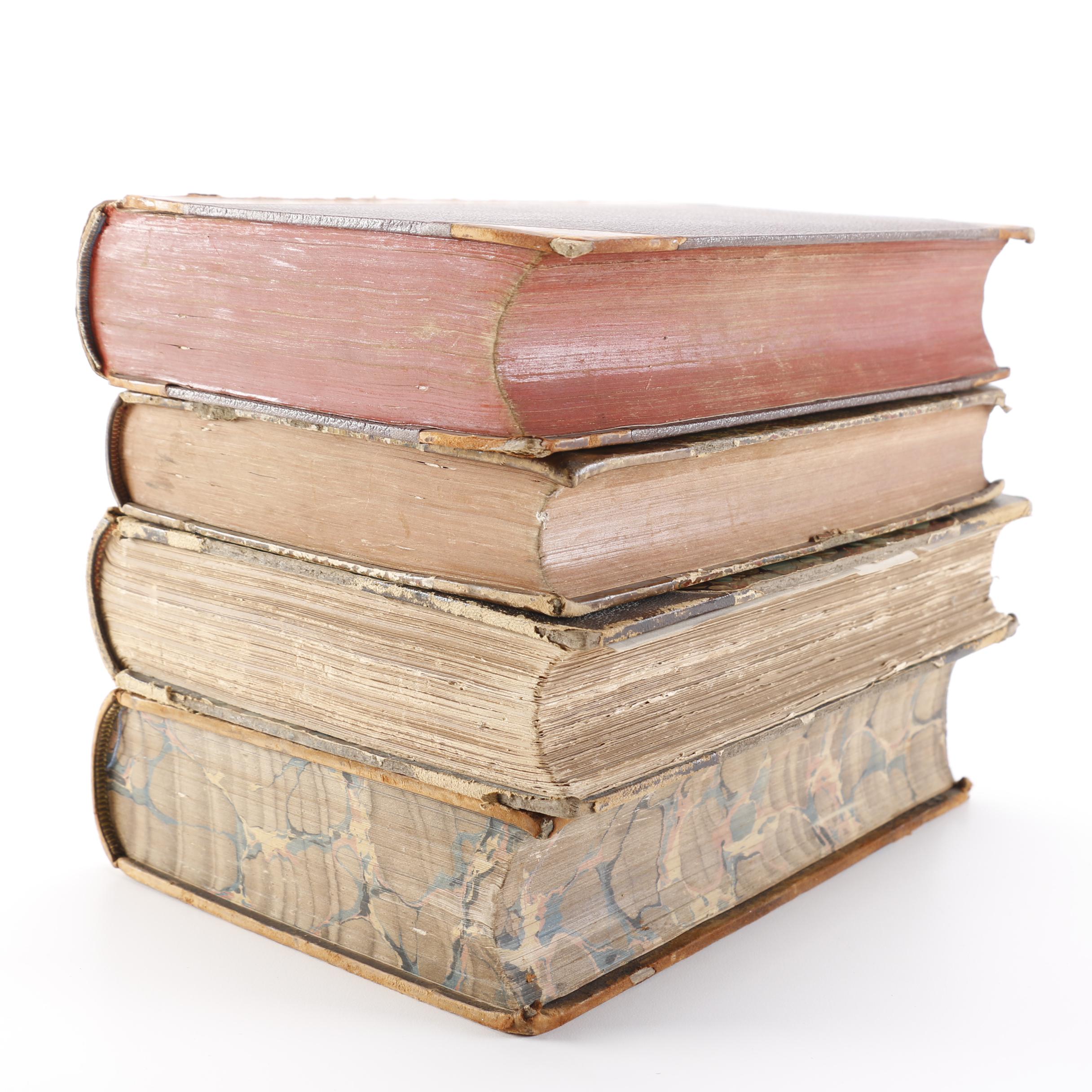 Collection of Four Antique Books