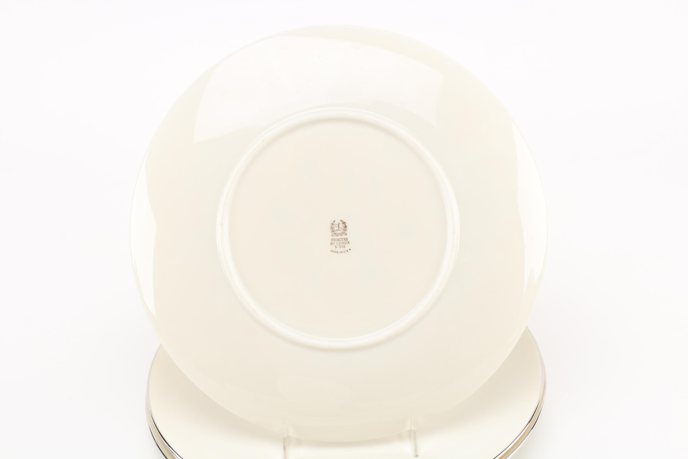 Lenox "Princess" Four-Piece Dinnerware Set