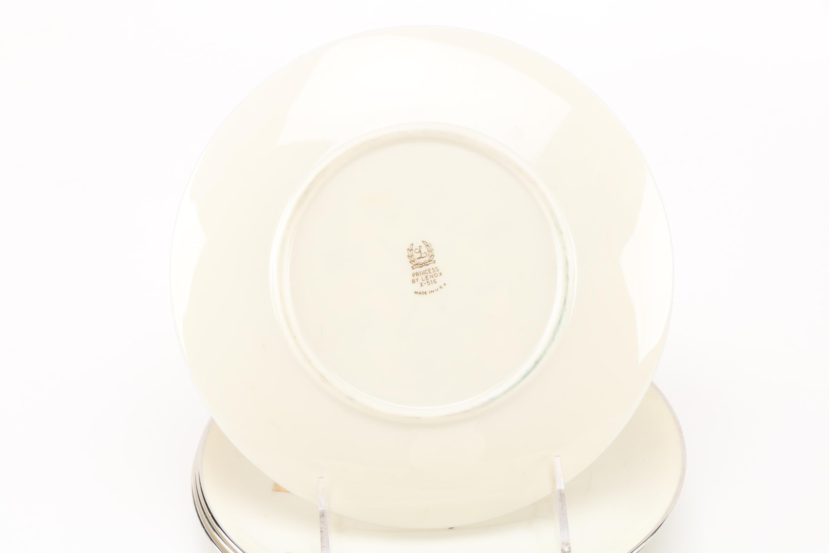 Lenox "Princess" Four-Piece Dinnerware Set