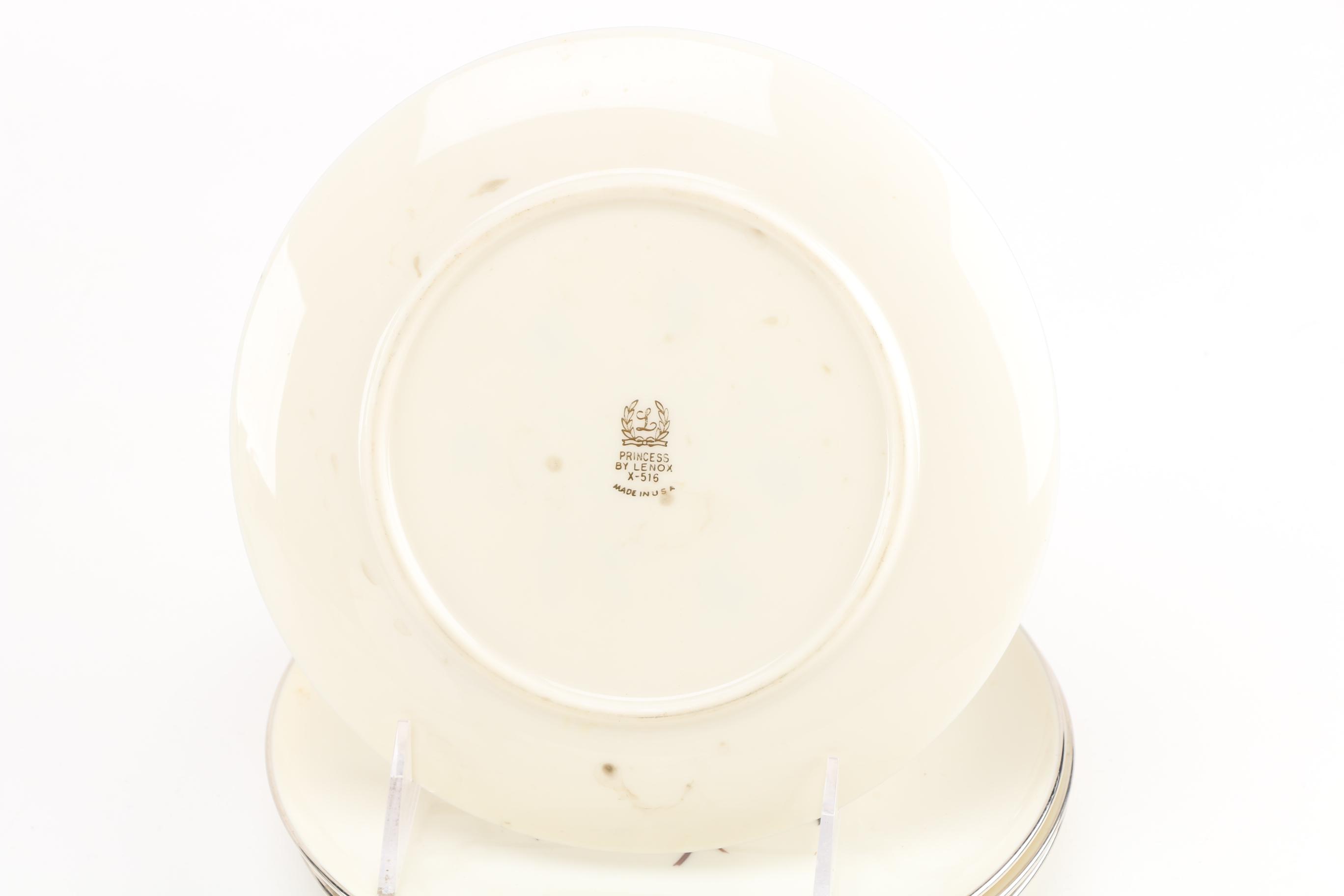 Lenox "Princess" Four-Piece Dinnerware Set