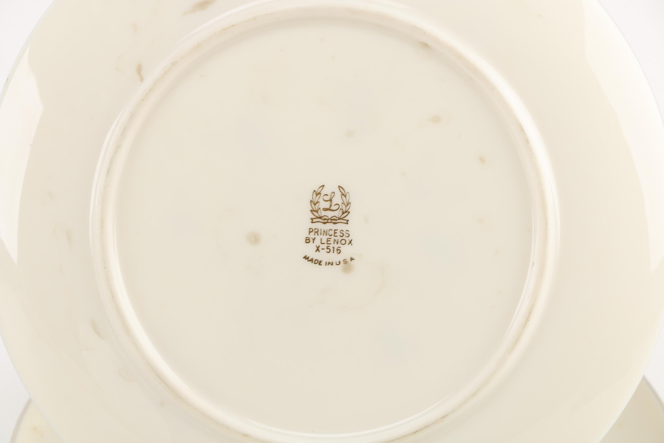 Lenox "Princess" Four-Piece Dinnerware Set