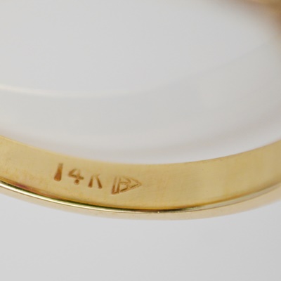 14K Yellow Gold 1.03 CTS Natural Ruby and Diamond Ring