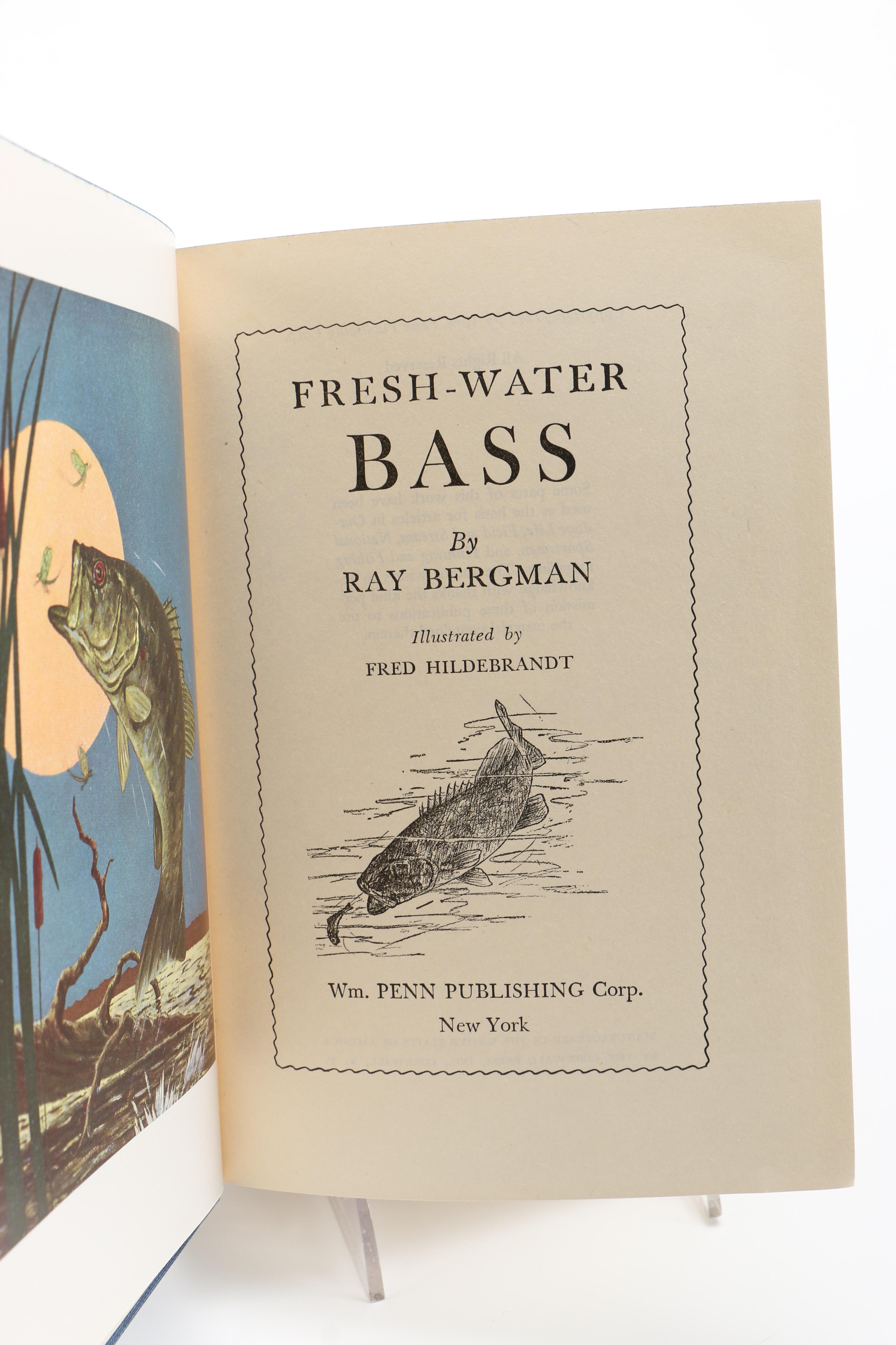 1942 "Fresh-Water Bass" by Ray Bergman